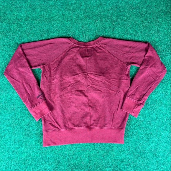 Hard Rock Cafe Red Long Sleeve Crewneck Womens Size Medium‎ - Picture 2 of 6